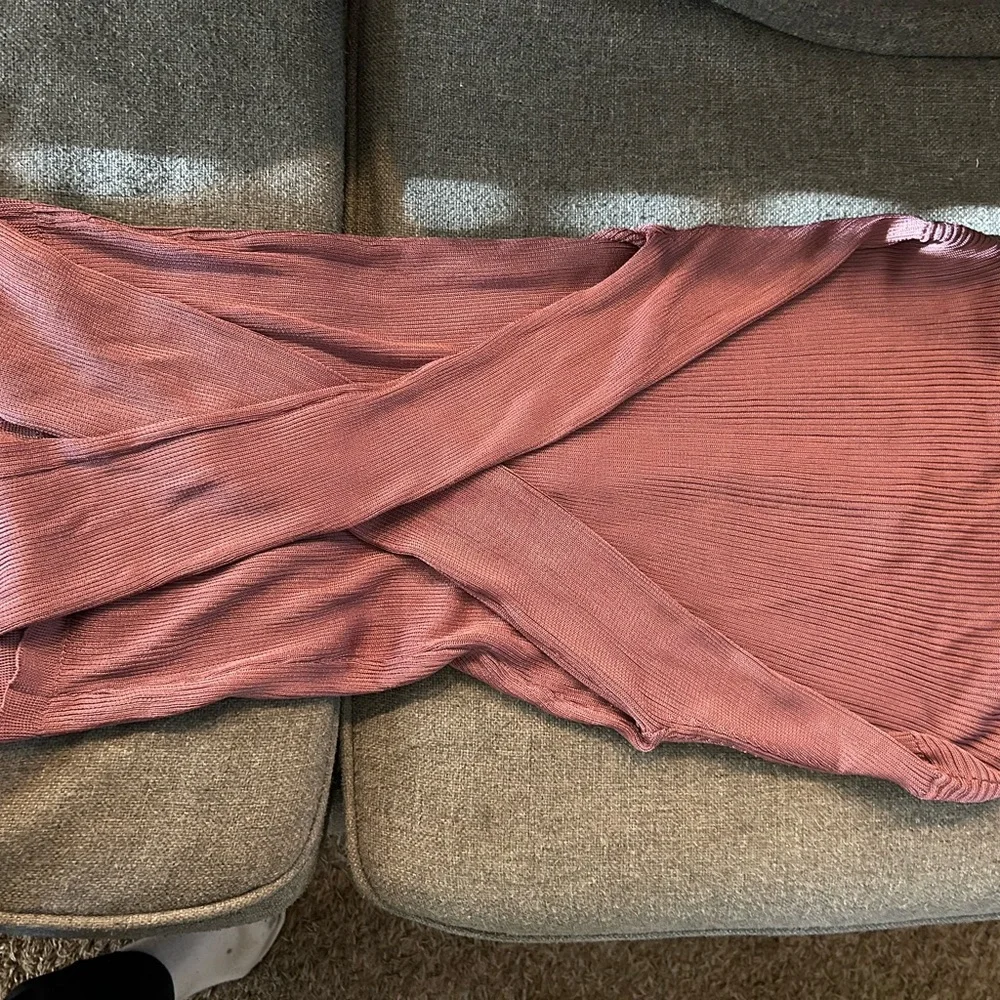 Pink Button-Up Cardigan - Picture 3 of 4